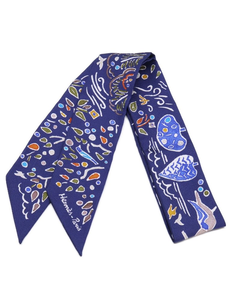 Hermes Isora Di Primavera Spring Island Tsuiri Scarf